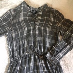 Flannel dress